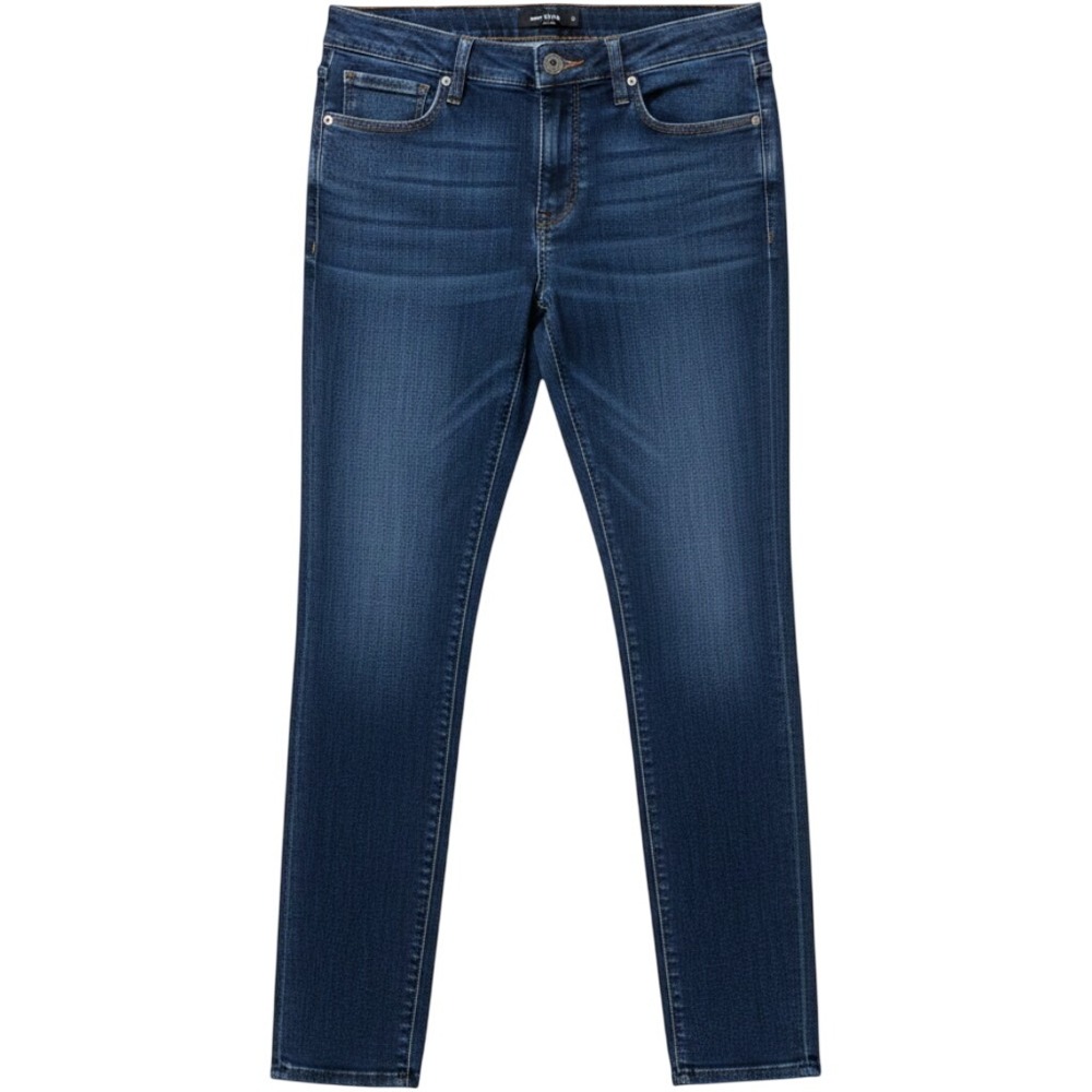 ana Skinny Jeans Women 14 Blue Excellent Stretch Denim 32/14